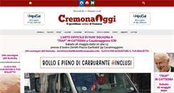 Desktop Screenshot of cremonaoggi.it